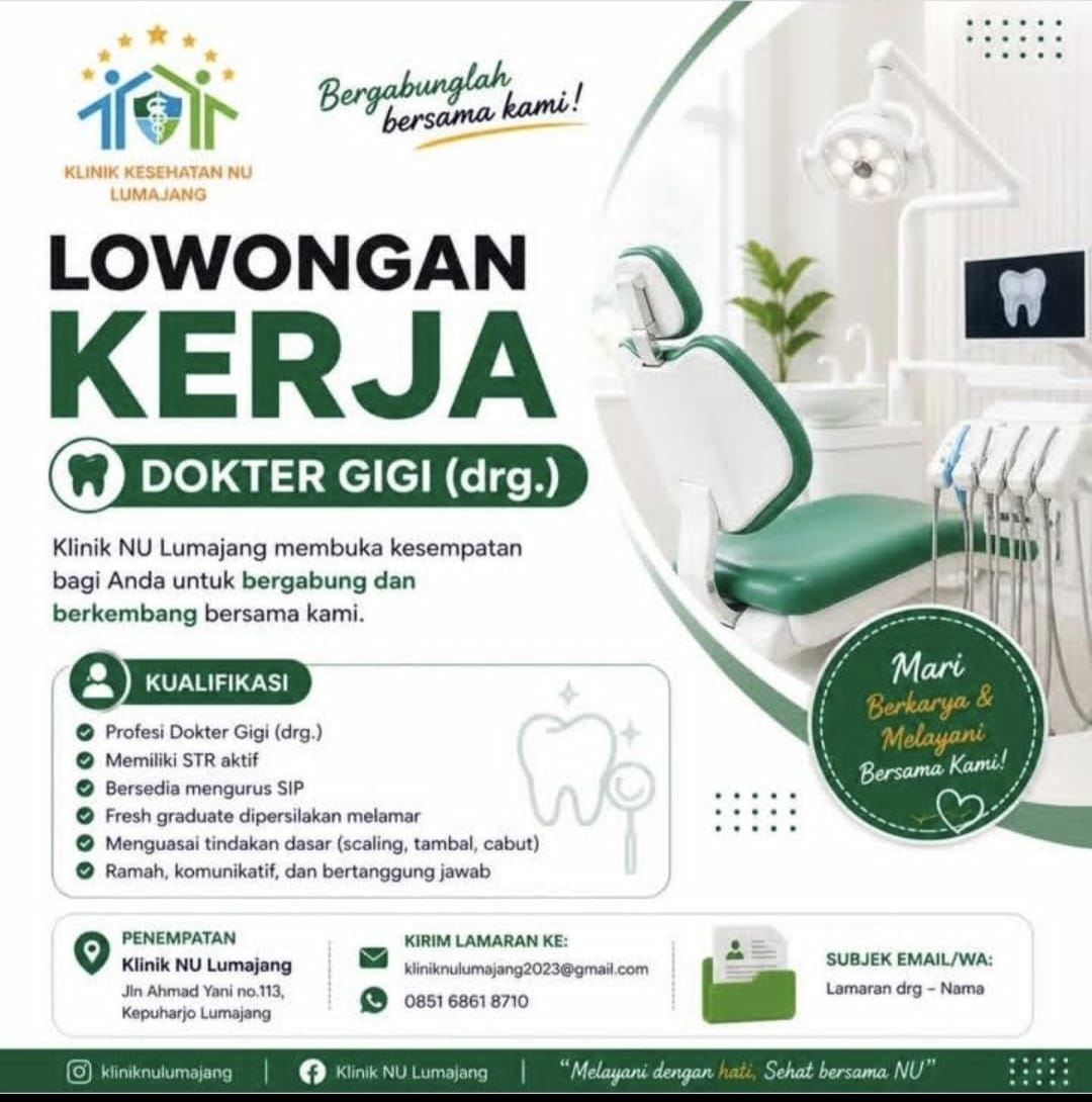 LOWONGAN PEKERJAAN
