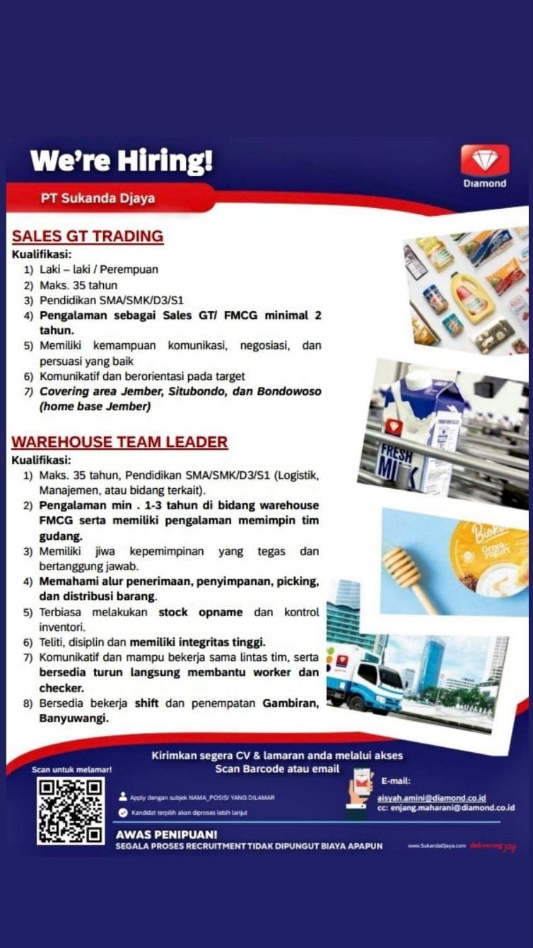 LOWONGAN PEKERJAAN